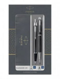 Parker I.M. Black CT, sada plnicího a kuličkového pera