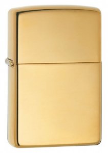 Zippo zapalovač 24002 High Polish Brass