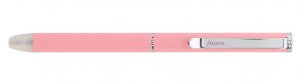 Filofax Clipbook Pastel Pink, gumovací kuličkové pero