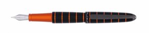 Diplomat Aero Elox Ring Black/Orange, plnicí pero