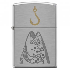 Zippo zapalovač 21943 Fish Hook Design