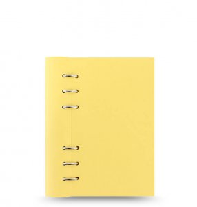 Filofax Clipbook A6 Pastels Lemon