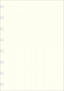Filofax náhradní listy do zápisníků A5 - čisté