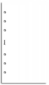Filofax nelinkovaný papír 30 listů - Osobní