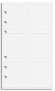 Filofax pouzdro na 6 kreditních karet - Osobní