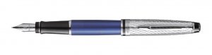 Waterman Expert Deluxe Metallic Blue, plnicí pero