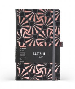 Castelli Rose Gold Lilly L linkovaný zápisník