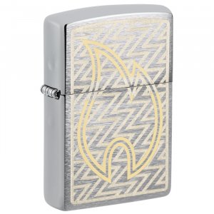 Zippo zapalovač 21967 Tread Flame Design